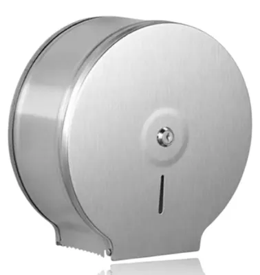 Toiletpapier-Dispenser aus Edelstahl, Wandmontage, 1 Stück