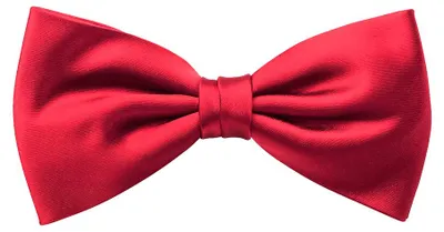 Produktbild von Olymp Fliege rot aus 100% Seide vorgebunden weitenverstellbar 11 x 5,5 cm
