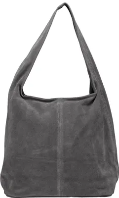 Produktbild von Hausfelder Manufaktur Beuteltasche Velours Grau onesize