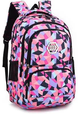 Image de Sac à dos scolaire pour filles et garçons, adolescents, ergonomique, grand, noir, 35 litres