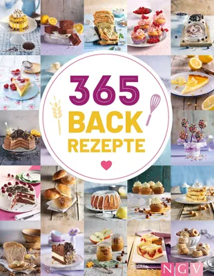 Produktbild von 365 Backrezepte