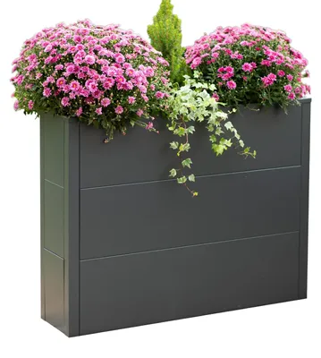 Obrázok produktu pre Westmann kovový kvetináč Talus XL obdĺžnikový antracit 100x25x77cm