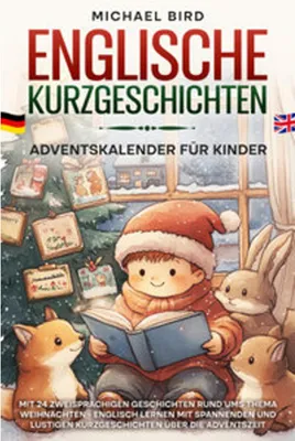 Produktbild von Englische Kurzgeschichten Adventskalender für Kinder