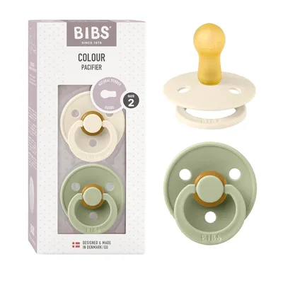Produktbild von BIBS 120241 6-18M Latex-Schnuller, BPA-frei