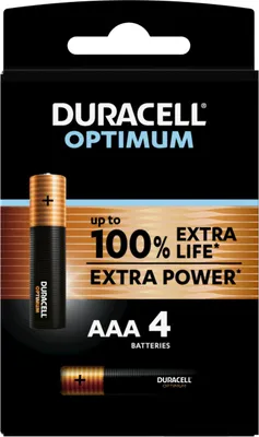 Image de Duracell Optimum Batterie à usage unique AAA Alcaline