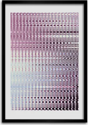 Produktbild von Bild - Bilderrahmen - Foto - 70 cm x 100 cm - MDF - Rahmen - Wandkunst - Abstrakter Hintergrund