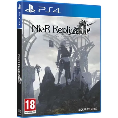 A PlayStation 4 game case for NieR Replicant ver.1.22474487139...