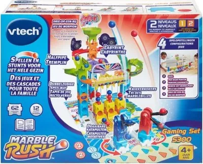 Produktbild von VTech Marble Rush Gaming Set S300, 4 Jahr(e), Kunststoff, Mehrfarbig