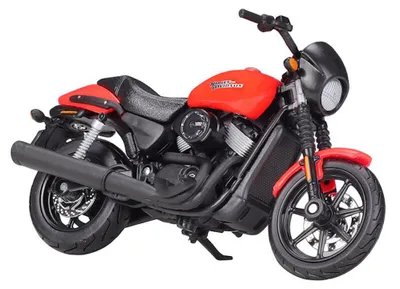 Produktbild von Maisto 34360-40 - Modellmotorrad - Harley Davidson Serie 40 2015 Street 750 rot-schwarz