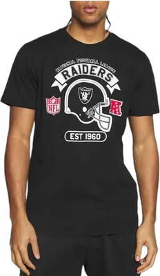 Produktbild von NEW ERA NFL Oakland Raiders Graphic Helmet T-Shirt Herren, 12195332, S