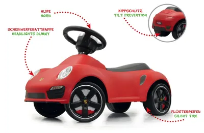 Produktbild von Jamara Porsche 911, 1,5 Jahr(e), Rot