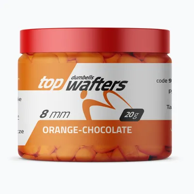 Produktbild von MatchPro Top Wafters Orange Choco 8 mm Haken Köder Hanteln 979317