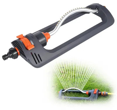 Immagine prodotto di Irrigatore oscillante per giardino, ideale per irrigare superfici fino a 250 m²