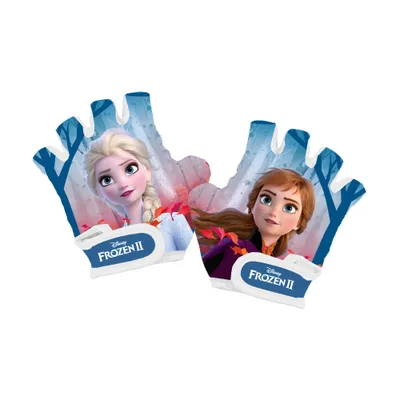 Produktbild von Tataway Disney Frozen Fahrradhandschuhe für Mädchen mit verstärkter Handfläche und Klettverschluss. Größe XS (4–8 Jahre)