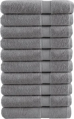 Immagine prodotto di Asciugamani da sauna Premium SOLUND 10 pezzi Grigio 80x200 cm 600 g/m²