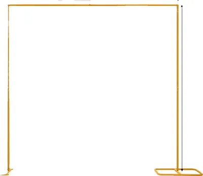 Immagine prodotto di Arco nuziale, supporto in metallo, decorazione versatile, M, oro