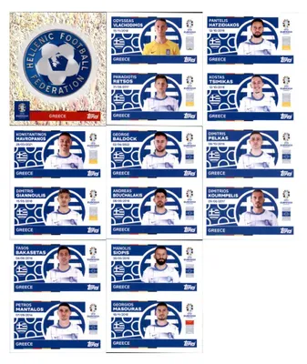 Produktbild von UEFA EURO 2024 Germany - Sammelsticker - Mannschaftspaket - Griechenland