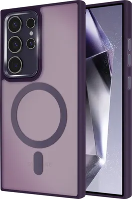 Produktbild von Avizar, MagSafe Hülle für Samsung Galaxy S24 Ultra Frost Color, Violett