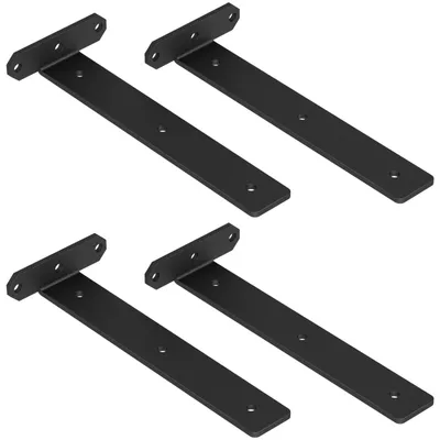 Image de Omgoods - Supports invisibles pour étagères, capacité de charge de 80 kg, lot de 4