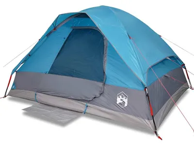 Image de vidaXL Tente de camping dôme 2 personnes bleue étanche à l'eau