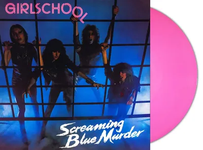 Produktbild von Girlschool: Screaming Blue Murder (Pink Vinyl) - - (LP / S)