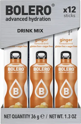 Produktbild von Bolero Sticks (12x3g) Ginger - Intra- & Post-Workout - Intra-Workout
