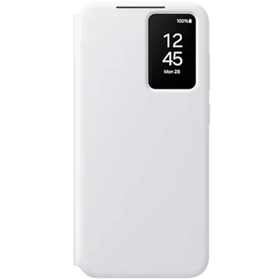 Imagen del producto de Funda tipo billetera Samsung Smart View para Galaxy S24 FE, color blanco