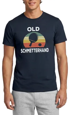 Produktbild von Spreadshirt Old Schmetterhand Tischtennis Geschenk Männer T-Shirt, S, Navy