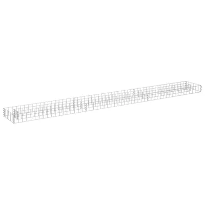 Produktbild von vidaXL Gabionen-Hochbeet Verzinkter Stahl 270x30x10 cm