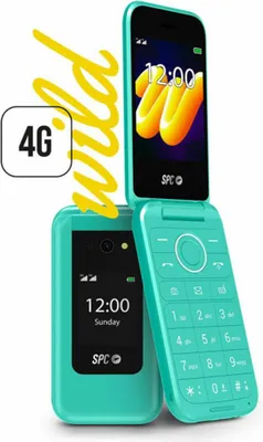 Produktbild von SPC Wild, Klappgehäuse, Dual-SIM, 7,11 cm (2.8"), 2 MP, 1600 mAh, Grün