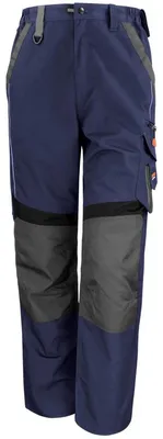 Produktbild von WORK-GUARD by Result - Arbeitshosen für Herren FK3227 (46R) (Marineblau/Schwarz)