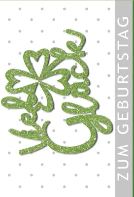 Produktbild von Geburtstag - Glückwunschkarte im Format 11,5 x 17 cm mit Umschlag