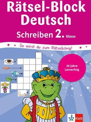 Immagine prodotto di Rätsel-Block Deutsch. Schreiben 2. Klasse