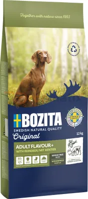 Produktbild von Bozita Original Adult Flavor Plus Rentier 12kg Trockenfutter für Hunde