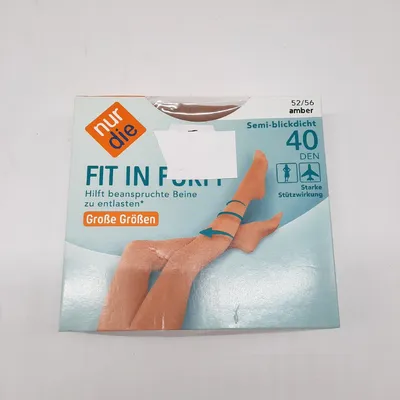 Produktbild von Nur Die Stützstrumpfhose Damen Hautfarben Fit in Form Gr. 5456;amber 230KG 719200