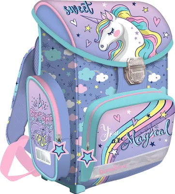 Produktbild von Kinder Schulranzen Schulrucksack Tornister Pastel Einhorn Mädchen bambino
