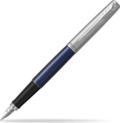 Productafbeelding van Parker Jotter vulpen | Koninklijk blauw | Vulpen met medium punt | Geschenkverpakking