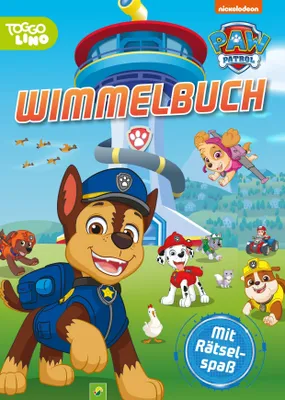 Produktbild von PAW Patrol Wimmelbuch. Mit Rätselspaß
