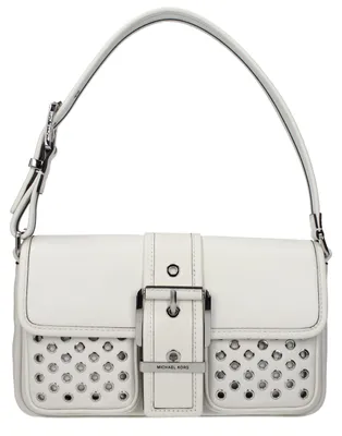 Produktbild von Michael Kors Schultertasche aus Leder in Weiss 30R5SBAL2IOPTICWHITE