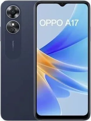 Productafbeelding van OPPO A17, 16,7 cm (6,56 inch), 4 GB RAM, 64 GB opslag, 50 MP camera, Android 12, zwart