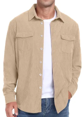 Immagine prodotto di Solidchoice - Camicia da uomo in cotone a maniche lunghe