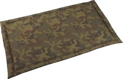 Produktbild von Wasserfestes hundebett größe 110x70 cm - robust, pflegeleicht, aus codura, matte für kleine, mittlere und große hunde, für innen- und außenbereich - farbe - camouflage