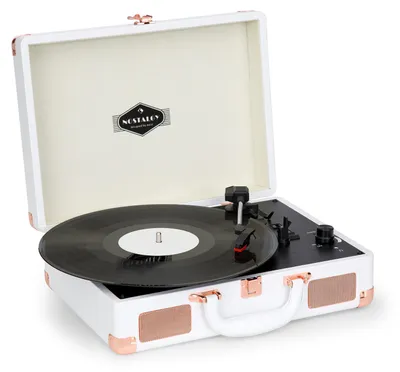 Obrázok produktu pre Auna - gramofón, USB, reproduktor, moderný prehrávač v retro dizajne