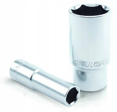 Produktbild von Toptul Sechskant-Stecknuss Antrieb 3/8 Zoll 13 mm Lang