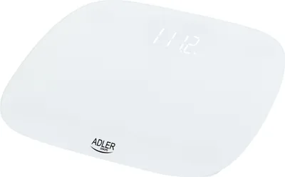 Immagine prodotto di Adler AD8176 Bilancia pesapersone digitale Alta Precisione 180Kg, Display LED, Spegnimento Automatico Bianco