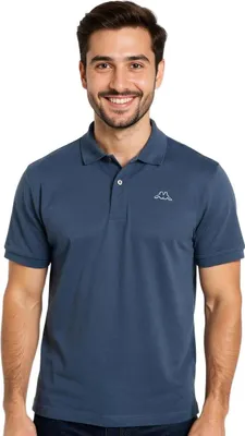 Produktbild von Kappa Poloshirt Aarau Atmungsaktiv Strapazierfähig Baumwolle Blau Größe S