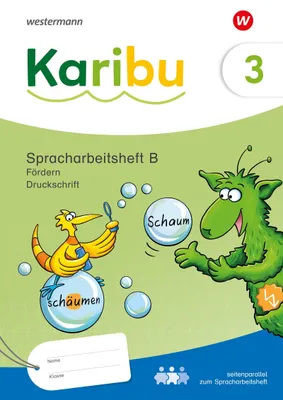 Produktbild von Karibu. Spracharbeitsheft Fördern 3 B