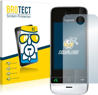 Produktbild von BROTECT Schutzglas für Gigaset SL910 (runde Aussparung) Schutzfolie Panzer Folie Glas Display Schutz klar