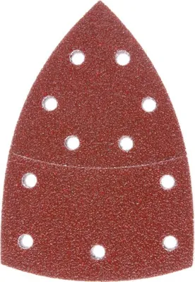 Produktbild von Schleifblatt-Set für Multischleifer, 25-teilig, 11 Löcher, 102 x 62 mm, 40 - 180