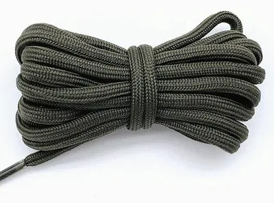Obrázek produktu pro Kulaté tkaničky do sportovní obuvi, délka 100 cm, tloušťka 5 mm